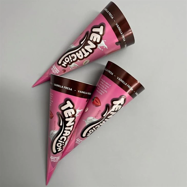 paper ice cream sleeve