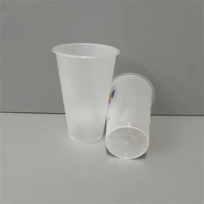 ถ้วยพลาสติก PP Frosted ขนาด 500 มล. Ø90