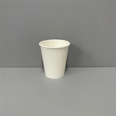 ถ้วยกระดาษรีไซเคิลผนังเดียว 8 ออนซ์ Ø80